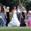 Exclusif - L'acteur de 90210 Beverly Hills, Matt Lanter, s'est marié avec Angela Stacy à Malibu, le 14 juin 2013. Un mariage placé sous le thème de l'univers de la saga Star Wars.