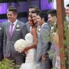Exclusif - L'acteur de 90210 Beverly Hills, Matt Lanter, s'est marié avec sa chérie Angela Stacy à Malibu, le 14 juin 2013. Un mariage placé sous le thème de l'univers de la saga Star Wars.