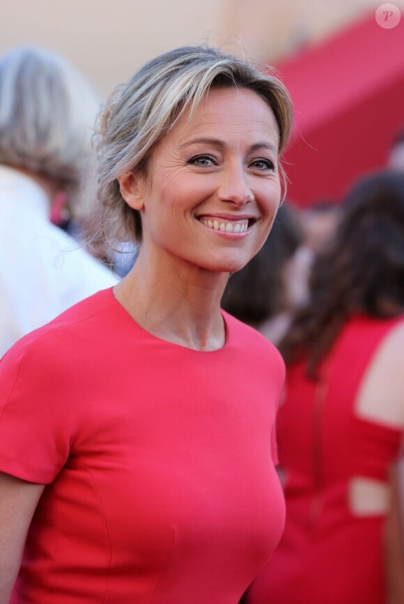 Anne-Sophie Lapix au 66e Festival du film de Cannes - 17 mai 2013