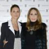 Marisa Berenson et sa fille Starlite Randall Berenson lors d'un cocktail Vionnet pendant la Fashion Week de Milan, le 21 février 2013
