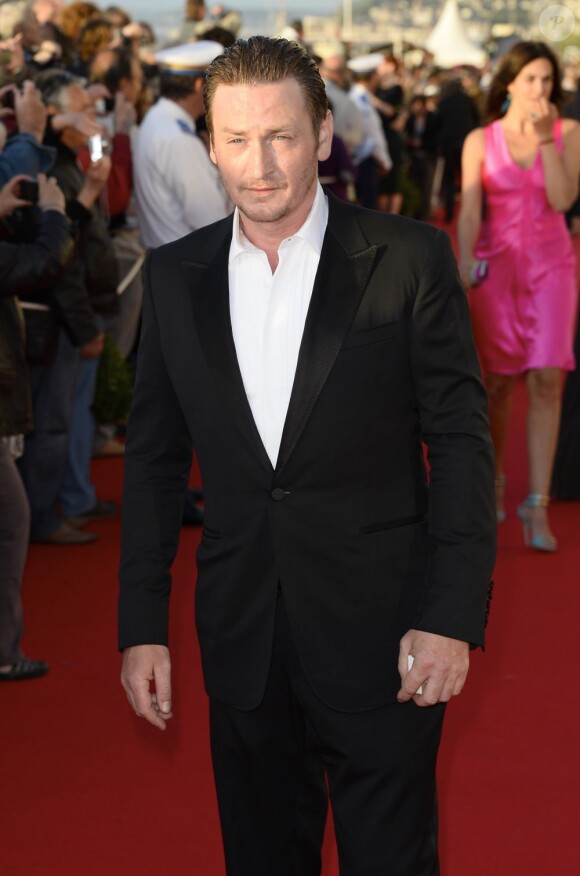 Benoît Magimel lors de la soirée de clôture du festival du film romantique de Cabourg, le 15 juin 2013