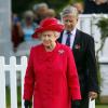 La reine Elizabeth II à la Cartier Queen's Cup à Windsor, au Guards Polo Club, dimanche 16 juin 2013.