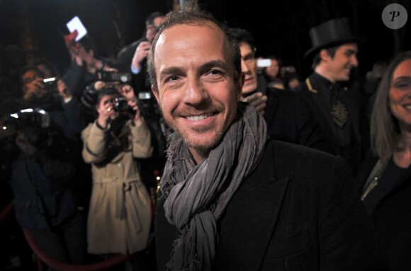 Calogero - Enregistrement de l'émission "Champs-Élysées" au studio Gabriel à Paris le 7 février 2013.