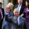 Le prince Charles a rendu visite au prince Philip, hospitalisé à la London Clinic, le 15 juin 2013 après la parade Trooping the Colour.
