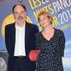 Jean-Pierre Darroussin et Anna Novion à la soirée "Les Nuits en Or 2013, Le Panorama" organisée dans les locaux de l'UNESCO à Paris, le 17 juin 2013.