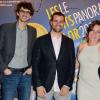 Hugo Gelin, Jaime Maestro Selles et Lola Duenas à la soirée "Les Nuits en Or 2013, Le Panorama" organisée dans les locaux de l'UNESCO à Paris, le 17 juin 2013.