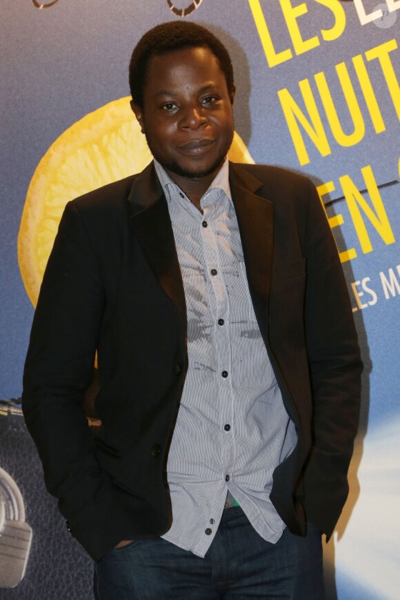 L'acteur français Stéphane Soo Mongo au dîner de gala "Les Nuits en Or 2013 Le Panorama" à l'UNESCO à Paris, le 17 juin 2013.