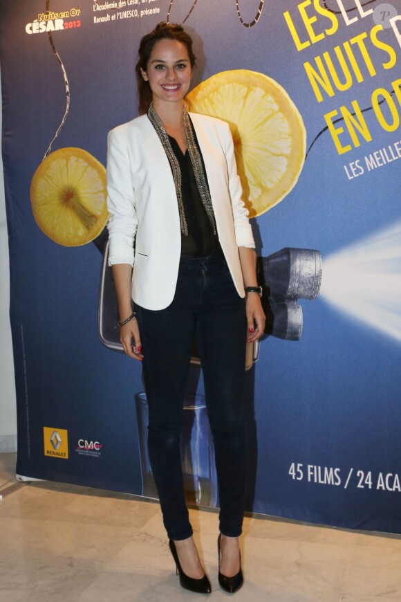 Noémie Merlant à la soirée "Les Nuits en Or 2013, Le Panorama" organisée dans les locaux de l'UNESCO à Paris, le 17 juin 2013.