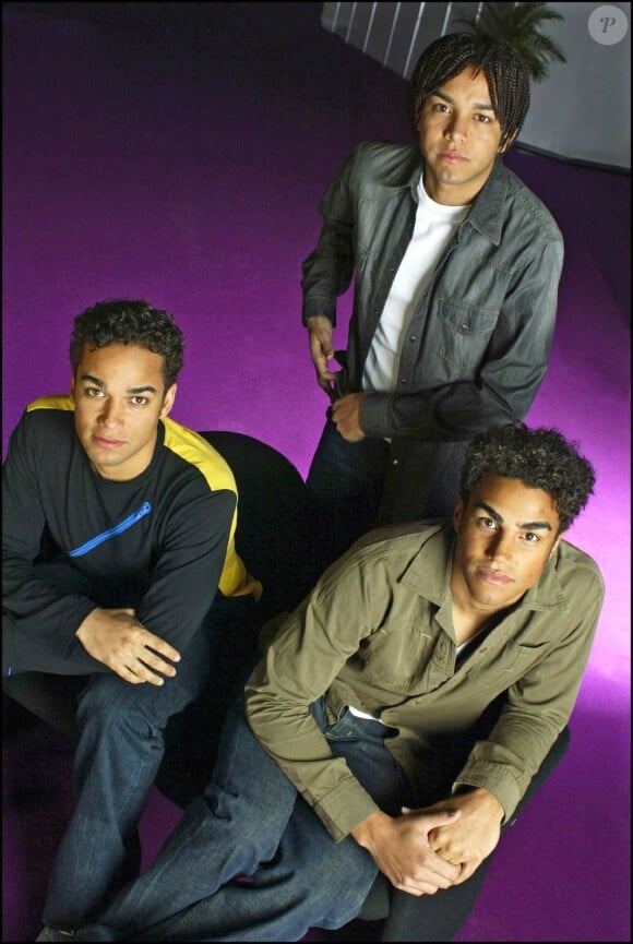 Taj Jackson, Taryll Jackson, T.J. Jackson des 3T en Belgique, le 3 avril 2004.