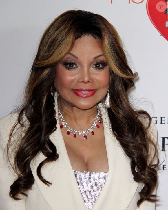 LaToya Jackson à la 20eme soirée de gala "Race to Erase MS Love To Erase MS" à Century City, le 3 mai 2013.