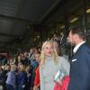 Le prince héritier Haakon et la princesse Mette-Marit de Norvège spectateurs de la Diamond League à Oslo le 13 juin 2013