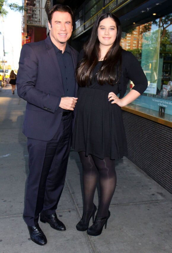 John Travolta et sa fille Ella à la première de Killing Season à New York, le 20 juin 2013.