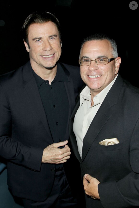 John Travolta et John Gotti Jr à la première de Killing Season à New York, le 20 juin 2013.