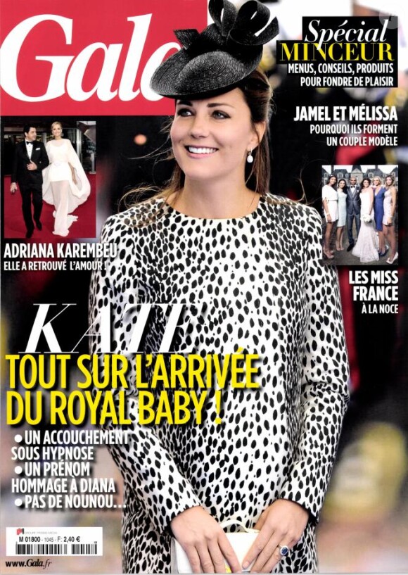 Couverture de Gala en kiosques depuis le 19 juin 2013.