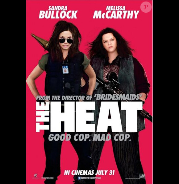 Affiche du film Les Flingueuses (The Heat) avec Melissa McCarthy ultraphotoshopée