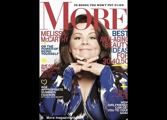Le magazine More, édition juillet-août 2013 avec Melissa McCarthy en couverture
