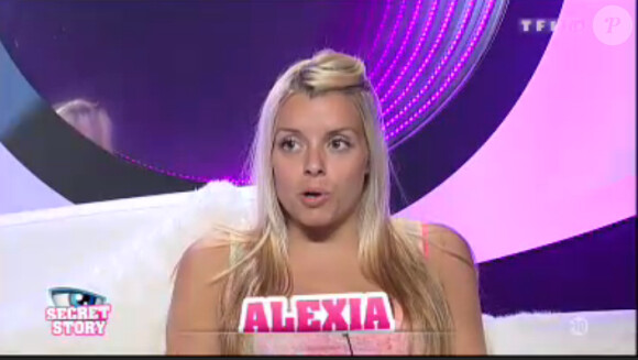 Alexia dans la quotidienne de Secret Story 7 le mardi 25 juin 2013 sur TF1