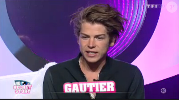 Gautier dans la quotidienne de Secret Story 7 le mardi 25 juin 2013 sur TF1