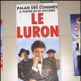  Affiche du dernier spectacle de Thierry Le Luron au Palais des Congrés en 1986. 
