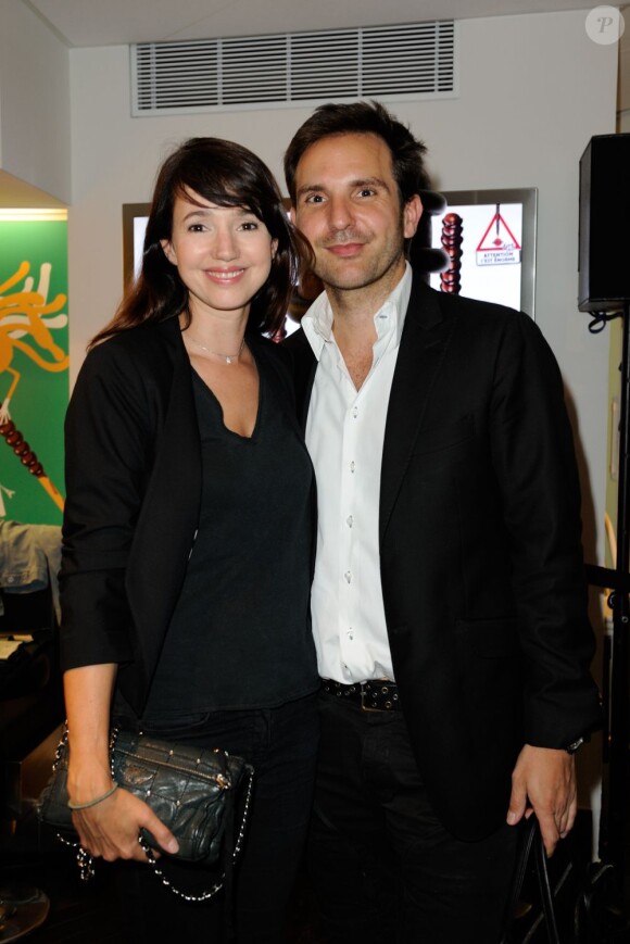 Christophe Michalak avec Delphine en mai 2012 à Paris