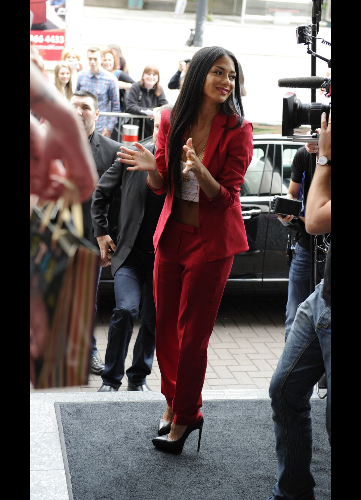 Photo : La belle Nicole Scherzinger à Cardiff le 19 juin 2013. - Purepeople