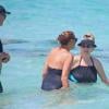 Exclusif - Barbra Streisand et Donna Karan en vacances à Formentera en Espagne le 4 juillet 2013