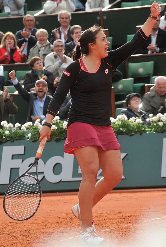 Marion Bartoli à Roland Garros, le 28 mai 2013.