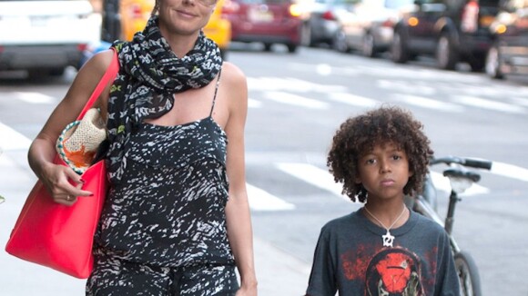 Heidi Klum : Nouveau look et balade en famille pour son retour à New York