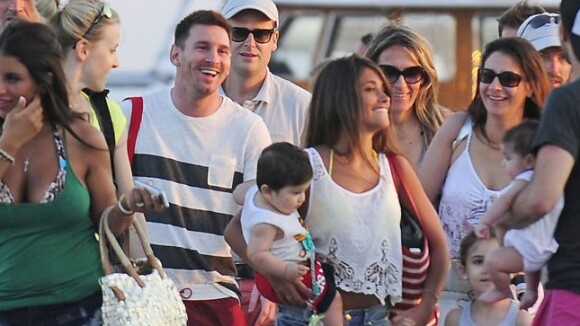 Lionel Messi et Cesc Fabregas : Réunis pour des vacances en famille à Ibiza