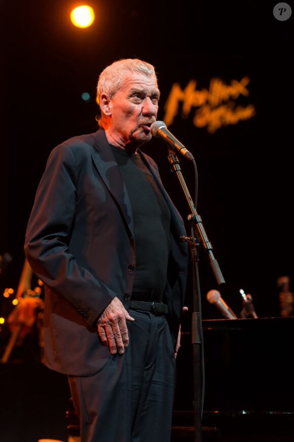 Paolo Conte au Montreux Jazz Festival le 8 juillet 2013.