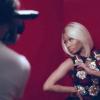 Nicki Minaj dans les coulisses de son shooting pour "Marie Claire", édition américaine, août 2013.