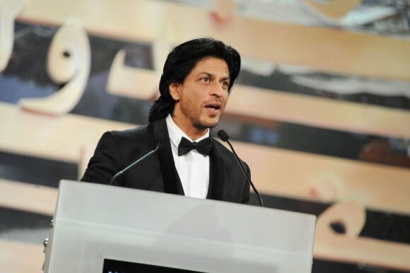 Shah Rukh Khan lors du Festival du film de Marrakech le 2 décembre 2011