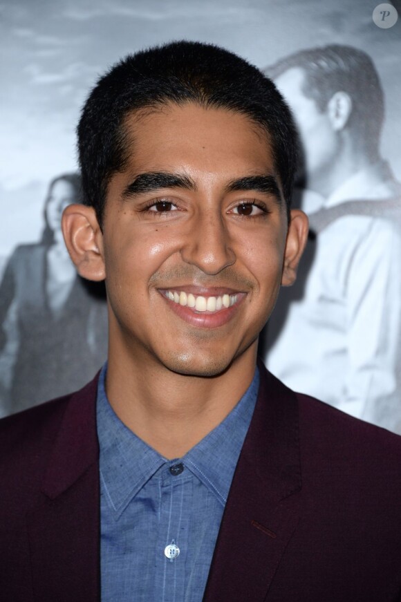 Dev Patel à la première de la saison 2 de "The Newsroom" au Paramount Theater à Los Angeles, le 10 juillet 2013.