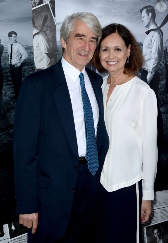 Sam Waterson et son épouse Lynn Louisa Woodruff à la première de la saison 2 de "The Newsroom" au Paramount Theater à Los Angeles, le 10 juillet 2013.