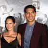 Jeff Daniels, Michael Lombardo (programmateur de la chaîne HBO), Olivia Munn, Dev Patel à la première de la saison 2 de "The Newsroom" au Paramount Theater à Los Angeles, le 10 juillet 2013.