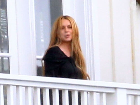 Lindsay Lohan arrivant au centre de désintoxication Cliffside Malibu le 14 juin 2013