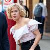 Amy Adams superbe mais métamorphosée sur le tournage de Big Eyes à New Westminster, Canada, le 11 juillet 2013.