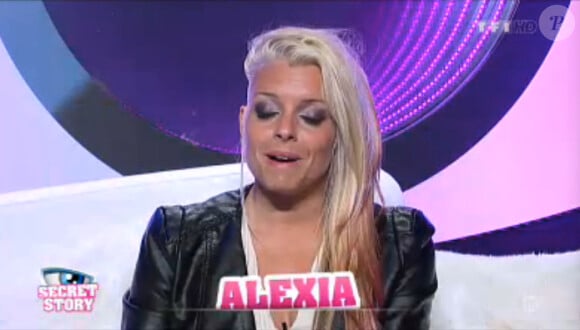 Alexia dans la quotidienne de Secret Story 7 sur TF1 le samedi 13 juillet 2013