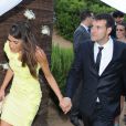 Albert Jorquera au mariage de son ancien coéquipier Xavi à Blanes le 13 juillet 2013.
