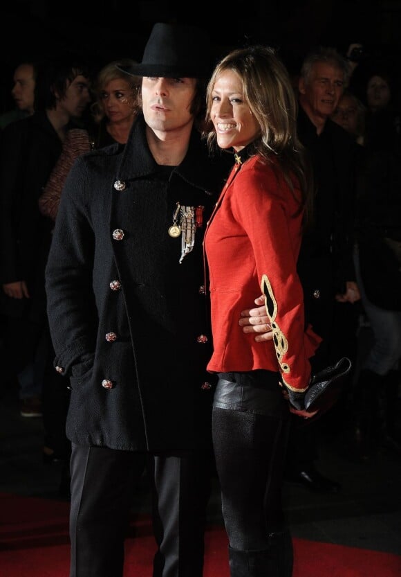 Nicole Appleton et Liam Gallagher à Londres, le 18 octobre 2012.