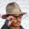 Johnny Depp lors de la promotion du film Lone Ranger à Tokyo le 17 juillet 2013