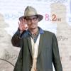 Johnny Depp lors de la promotion du film Lone Ranger à Tokyo le 17 juillet 2013