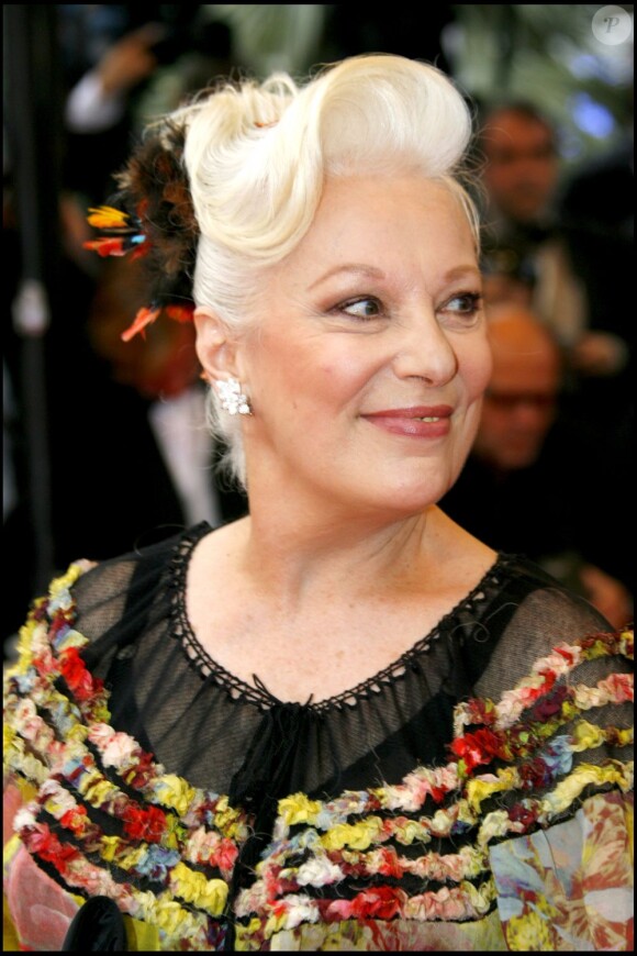 Bernadette Lafont au Festival de Cannes 2007.
