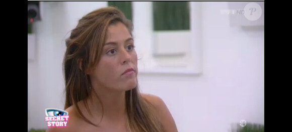 Anaïs dans la quotidienne de Secret Story 7, mardi 23 juillet 2013 sur TF1