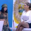 Emilie séduisante en militaire, Clara, une secrétaire sexy, lors de la soirée fantasmes dans Secret Story 7