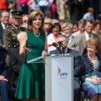  Caroline Kennedy dans la ville natale de sa famille à Dungastown pour célébrer le 50e anniversaire de la visite de son père, John Fitzgerald Kennedy, en Irlande, le 22 juin 2013.  