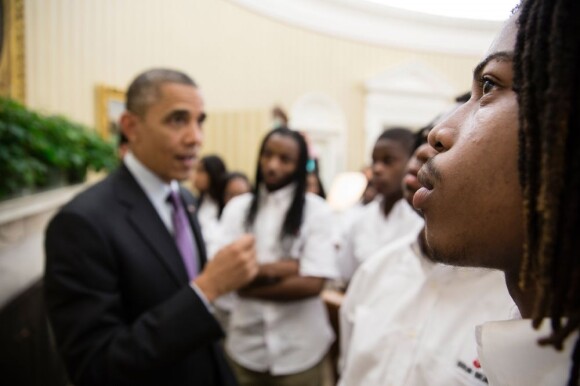 Barack Obama à la Maison Blanche, le 5 juin 2013.