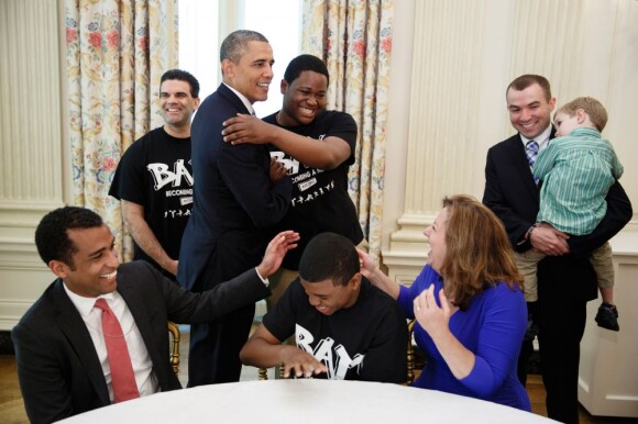 Barack Obama à la Maison Blanche, le 14 juin 2013.
