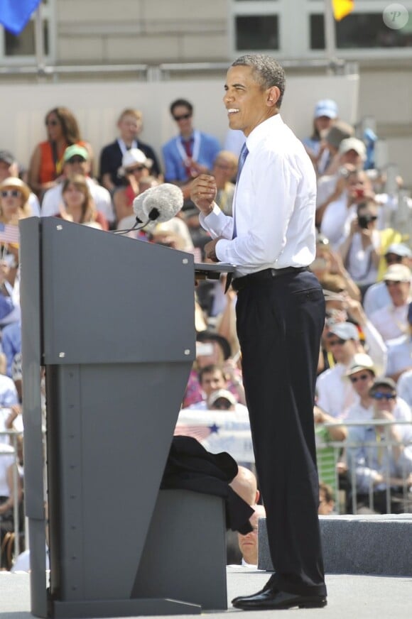 Barack Obama à Berlin, le 19 juin 2013.