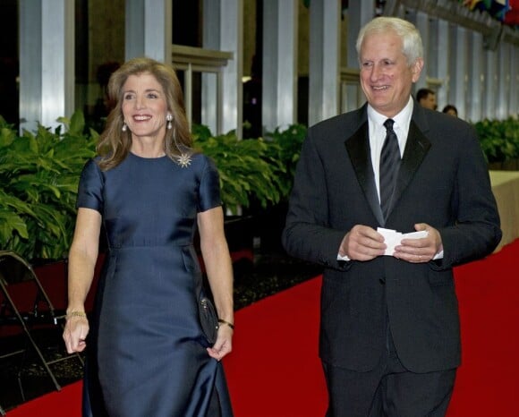 Caroline Kennedy et son époux Edwin Schlossberg à Washington, le 1er décembre 2012.